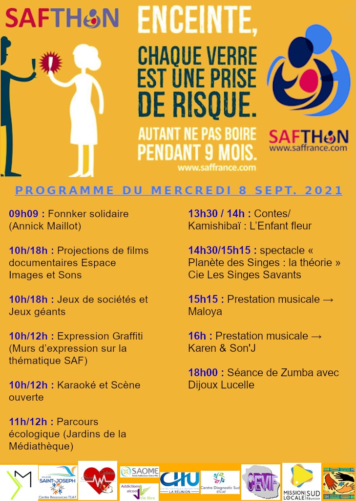 programmation de la journée SAFTHON Saint-Joseph 2021